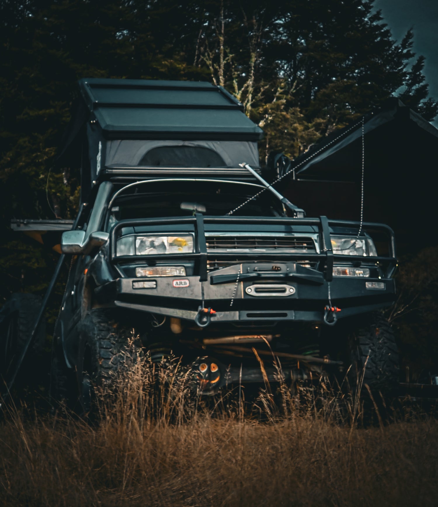 The best place to park & set-up