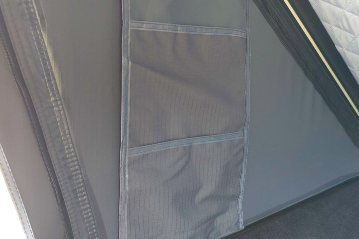 Summit Ascent Series Roof Top Tent storage pockets side